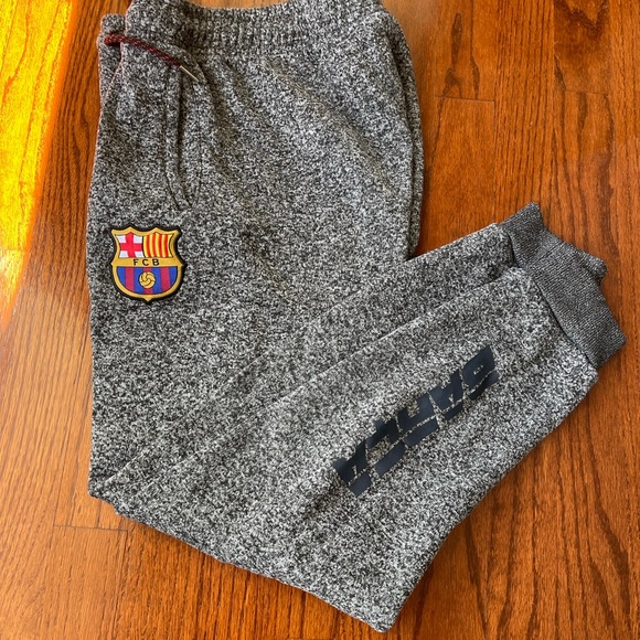 FC Barcelona Kids Jogger Sweatpants XL - Picture 1 of 2